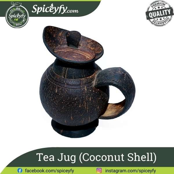 Tea Jug Coconut Shell